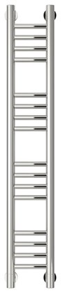 Полотенцесушитель водяной Сунержа Богема+ 100 x 15 см, 00-0220-1015, прямые перемычки, хром - фото 114152