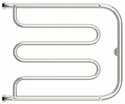 Полотенцесушитель водяной Сунержа Лира 50 x 65 см, с 2-мя полками, 00-0012-5065, хром - фото 114163