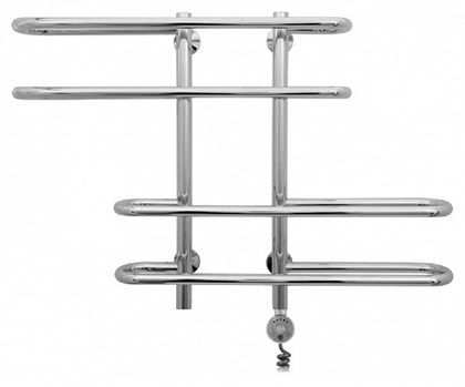 Полотенцесушитель электрический Сунержа Фурор 60 x 90 см, ТЭН слева/справа, хром - фото 114257