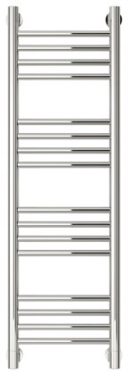 Полотенцесушитель водяной Сунержа Богема+ 100 x 30 см, 00-0220-1030, прямые перемычки, хром - фото 114267