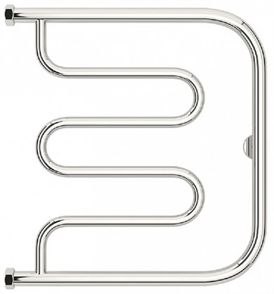 Полотенцесушитель водяной Сунержа Лира 50 x 50 см, 00-0011-5050, хром - фото 114427