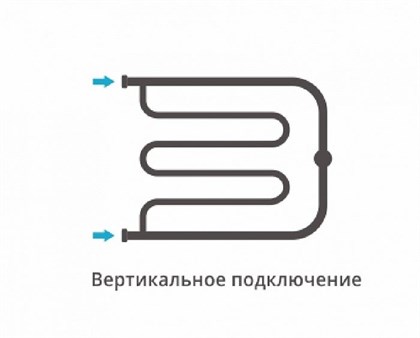 Полотенцесушитель водяной Сунержа Лира 50 x 65 см, 00-0011-5065, хром - фото 114472