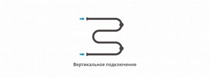 Полотенцесушитель водяной Сунержа М-образный 50 x 50 см с 2-мя полками, 00-0008-5050 - фото 114492