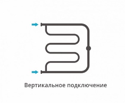 Полотенцесушитель водяной Сунержа Лира 60 x 60 см, 00-0011-6060, хром - фото 114519