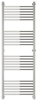 Полотенцесушитель водяной Сунержа Богема+ 150 x 50 см, 00-0220-1550, прямые перемычки, хром - фото 114554