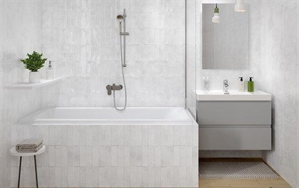 Плитка Cersanit  Carly рельеф кирпичи светло-серый 29,8х59,8 - фото 114661