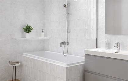 Плитка Cersanit  Carly рельеф кирпичи светло-серый 29,8х59,8 - фото 114662