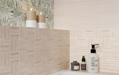 Мозаика Cersanit Вставка Botanica мозаика коричневый 30х30 - фото 115099