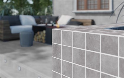 Плинтус Cersanit  Townhouse серый 7х59,8 - фото 115144