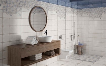 Декор Cersanit Вставка Majolica многоцветный 20х60 - фото 115324