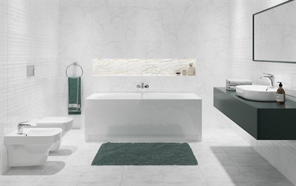 Плитка Cersanit  Calacatta рельеф белый 29,8х59,8 - фото 115412