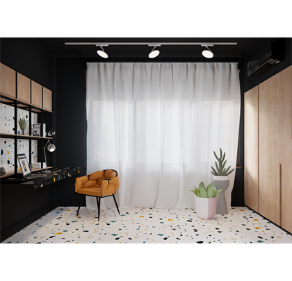 Керамогранит Creto Сray light shards 60х60 - фото 115489