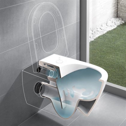 Унитаз подвесной Villeroy & Boch Subway 2.0 5614R5R1 - фото 116413