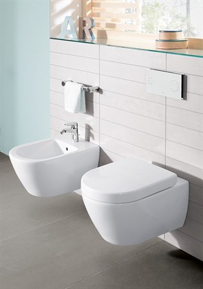 Унитаз подвесной Villeroy & Boch Subway Plus 2.0 560610R1 - фото 116417