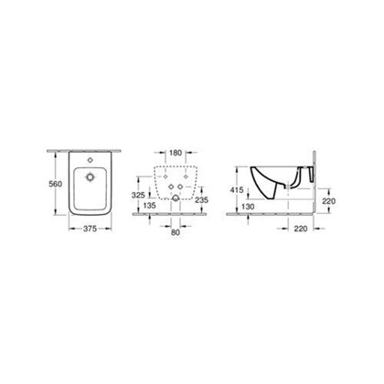 Биде подвесное Villeroy & Boch Legato 54620001 - фото 116499