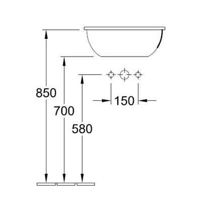 Раковина Villeroy & Boch Loop & Friends 6140 39 01 - фото 116633