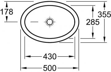 Раковина Villeroy&Boch Loop&Friends 6155 1001 - фото 116812