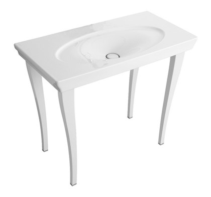 Раковина накладная Villeroy&Boch La Belle 6124 11R1 100 см - фото 116826