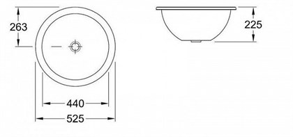 Раковина Villeroy&Boch Loop&Friends 44 см - фото 116864