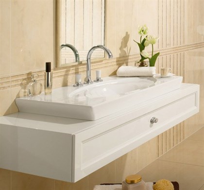 Раковина Villeroy&Boch La Belle 6124 G1R1 шлифованная низ - фото 116894