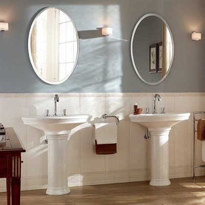 Раковина Villeroy&Boch Amadea 7185 A1R1 75x57 см с 3 отверстиями под смеситель - фото 116947