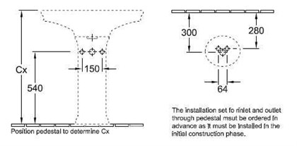 Раковина Villeroy&Boch Amadea 7185 A1R1 75x57 см с 3 отверстиями под смеситель - фото 116950