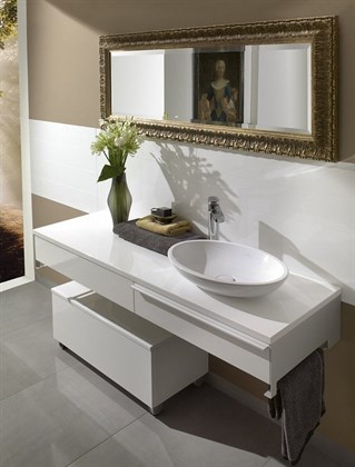 Раковина Villeroy&Boch Loop&Friends 5151 11R1 alpin CeramicPlus 63 см - фото 117051