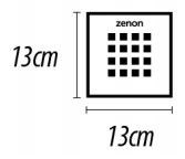 Душевой поддон Zenon Focus Slate Nieve 120х80 см - фото 117102