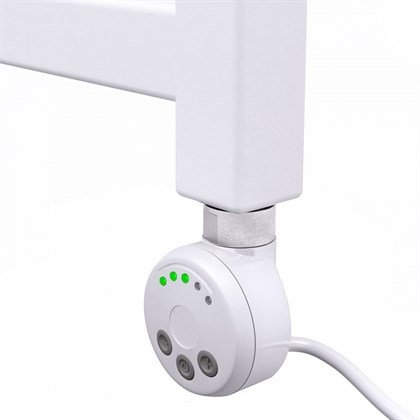 Полотенцесушитель электрический Lemark Melange П7 LM49607EW 500x600, левый/правый, белый - фото 117747