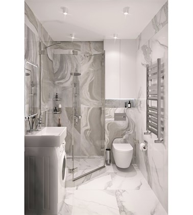 Керамогранит Gracia Ceramica  Gio grey PG 01 lappato 60х120 - фото 117864