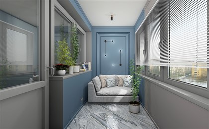 Керамогранит Gracia Ceramica  Borge blue PG 01 lappato 60х120 - фото 117884