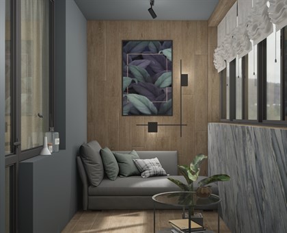 Керамогранит Gracia Ceramica  Borge blue PG 01 lappato 60х120 - фото 117886