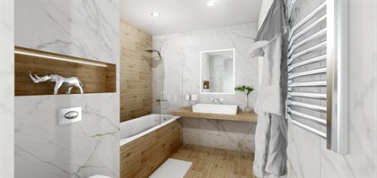 Керамогранит Marazzi  Grande Marble Look Golden White Lux 120х240 - фото 118117