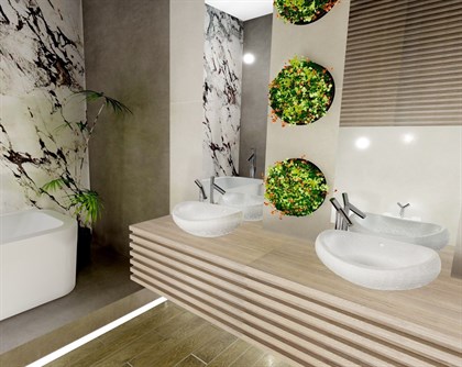 Керамогранит Marazzi  Grande Marble Look Capraia Book Match Faccia B Lux 160х320 - фото 118563