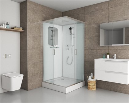 Душевая кабина Niagara Premium NG-6002-01Q 100х100х210 стекло прозрачное - фото 121056