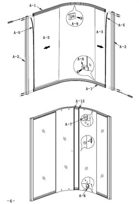 Душевая кабина Niagara NG-2310-14L 120х80х215 - фото 121078