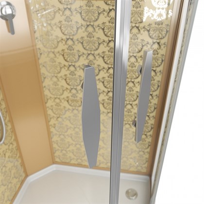 Душевая кабина Niagara Luxe NG-7715GBK 90х90х210 стекло прозрачное - фото 121248