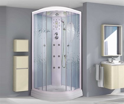 Душевая кабина Niagara NG-302 100x100 см без бани мозаика - фото 121292