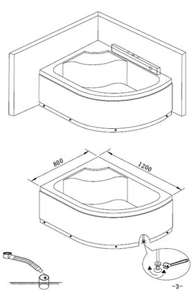 Душевая кабина Niagara NG-2510L - фото 121438