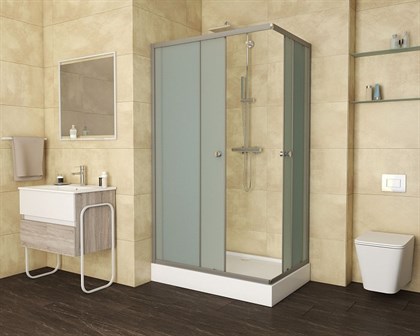 Душевой уголок Niagara Eco NG-012-14Q 120х80х195 стекло матовое - фото 121714