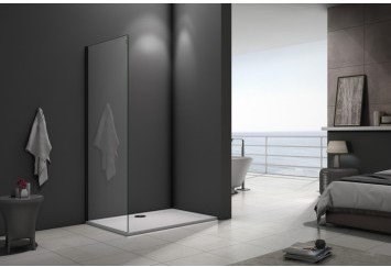 Душевая перегородка GOOD DOOR Galaxy SP-80-C-B - фото 121851