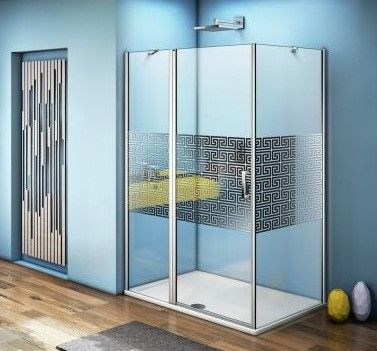 Боковая перегородка GOOD DOOR Fantasy SP-80-F-CH - фото 121872