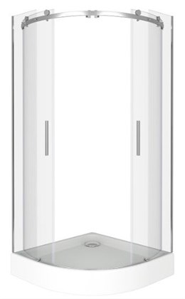 Душевой уголок GOOD DOOR Galaxy R-TD-90-C-CH - фото 121904