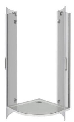 Душевой уголок GOOD DOOR Galaxy R-100-C-B - фото 121967