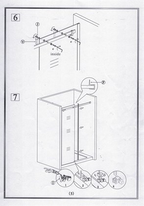 Душевая перегородка GOOD DOOR Galaxy SP-90-C-B - фото 121974