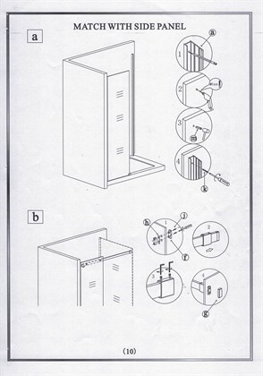 Душевая перегородка GOOD DOOR Galaxy SP-90-C-B - фото 121979