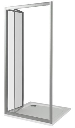 Душевая дверь в нишу GOOD DOOR Infinity SD-90-G-CH - фото 122012