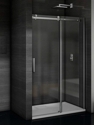 Душевая дверь в нишу GOOD DOOR Galaxy WTW-140-C-CH - фото 122028