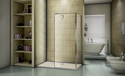 Душевая перегородка GOOD DOOR Walk In SP+ P-90-C-CH - фото 122075