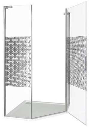 Душевой уголок GOOD DOOR Fantasy PNT-90-F-CH - фото 122160